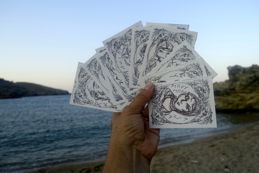 Mykonos Biennale  -  Antidote Box - Heroes - screen shot