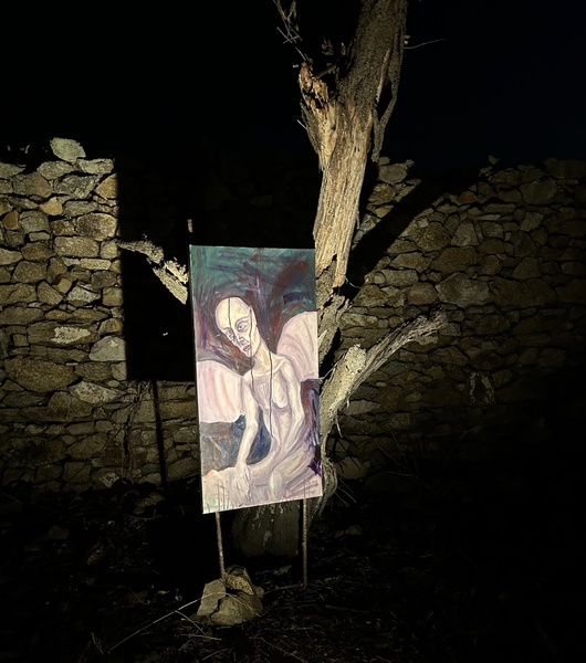Mykonos Biennale  -  Mora, 2023 - screen shot