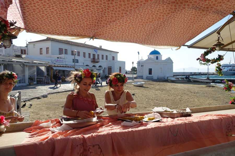 Mykonos Biennale -  - The Flower Girls 