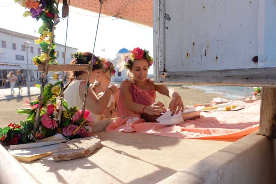 Mykonos Biennale -  - The Flower Girls 