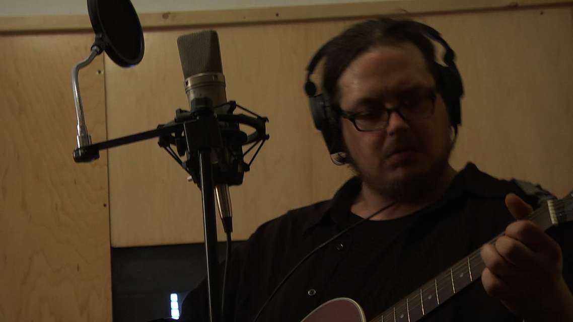 Mykonos Biennale 2015 - Film Festival -  Jesse Cohen in the Recording Studio - screen shot