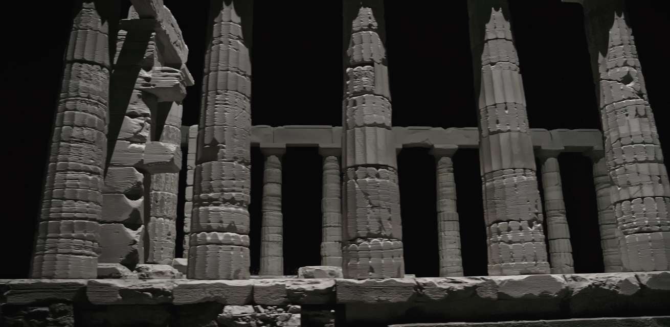 Mykonos Biennale 2015 - Film Festival -   LIGHT) upon Poseidon’s Temple - screen shot