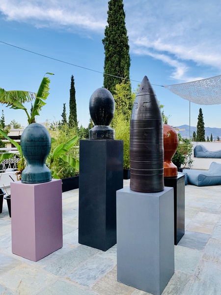 Mykonos Biennale - Group of 2 Small, 2 Medium 2019 - screen shot Mykonos Biennale - Group of 2 Small, 2 Medium 2019 - screen shot