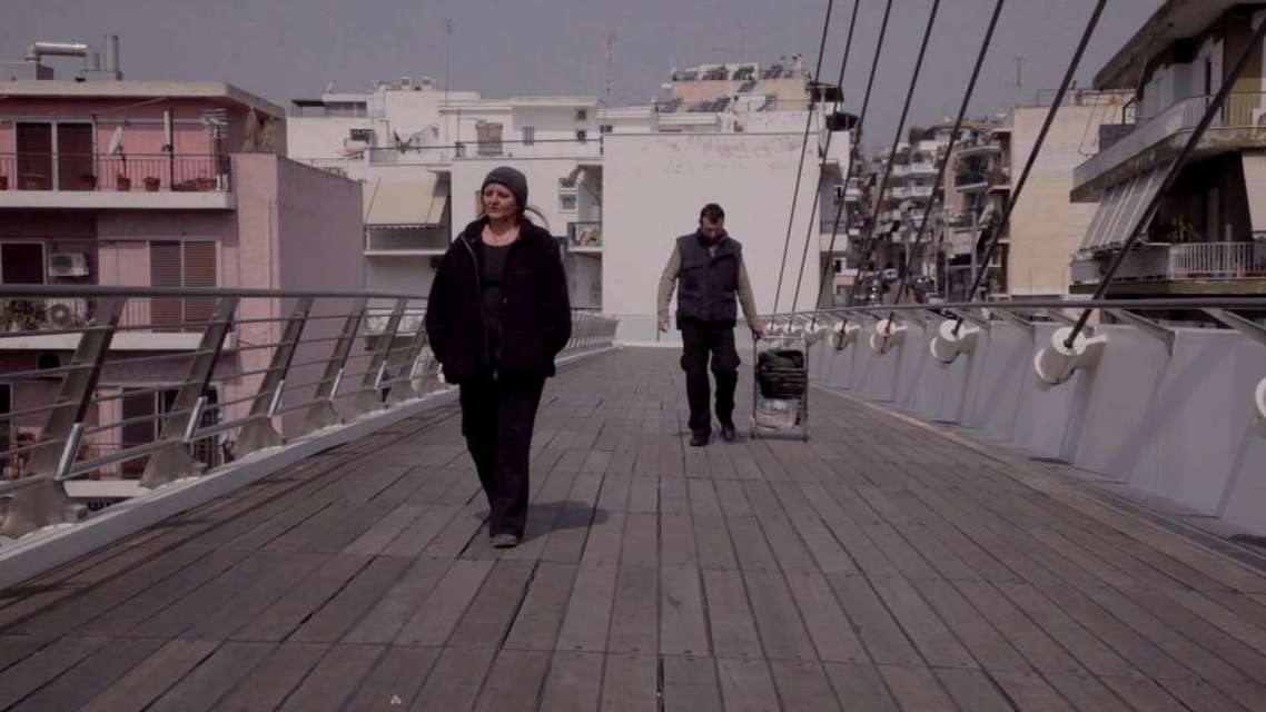 Mykonos Biennale 2015 - Film Festival -  The outcasts of the Calatrava Bridge - screen shot