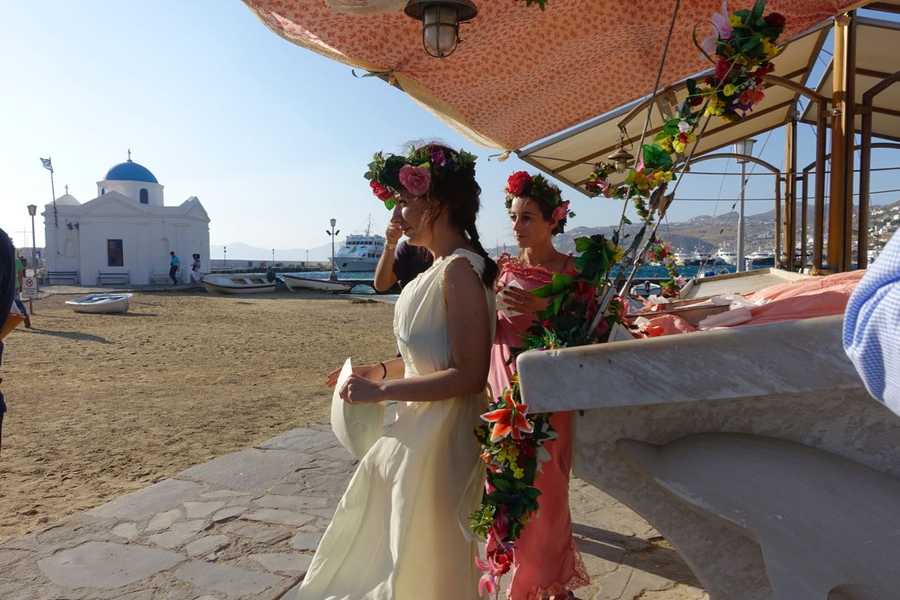 Mykonos Biennale -  - The Flower Girls 