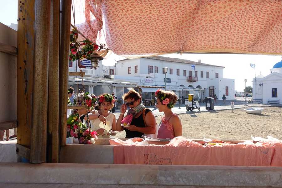 Mykonos Biennale -  - The Flower Girls 