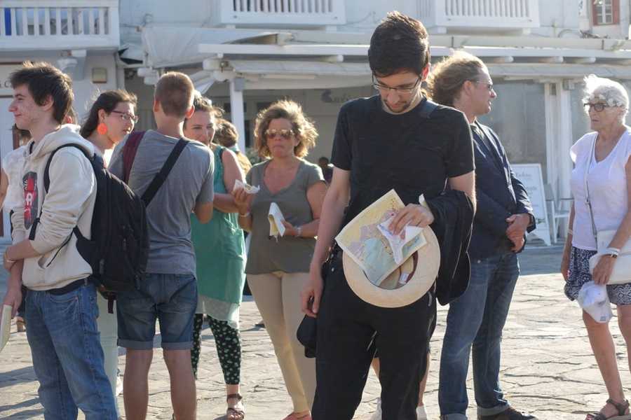 Mykonos Biennale -  - Performance Art at Old Harbour  
