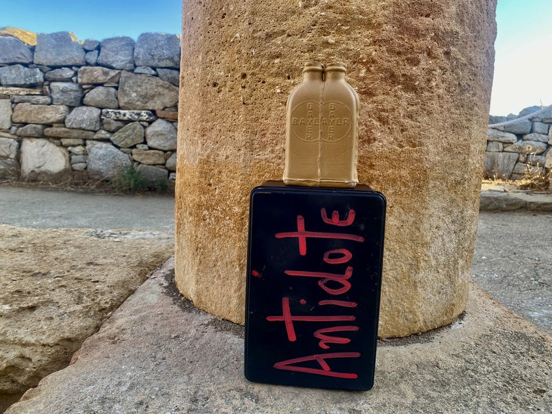 Mykonos Biennale  -  Antidote Box - screen shot